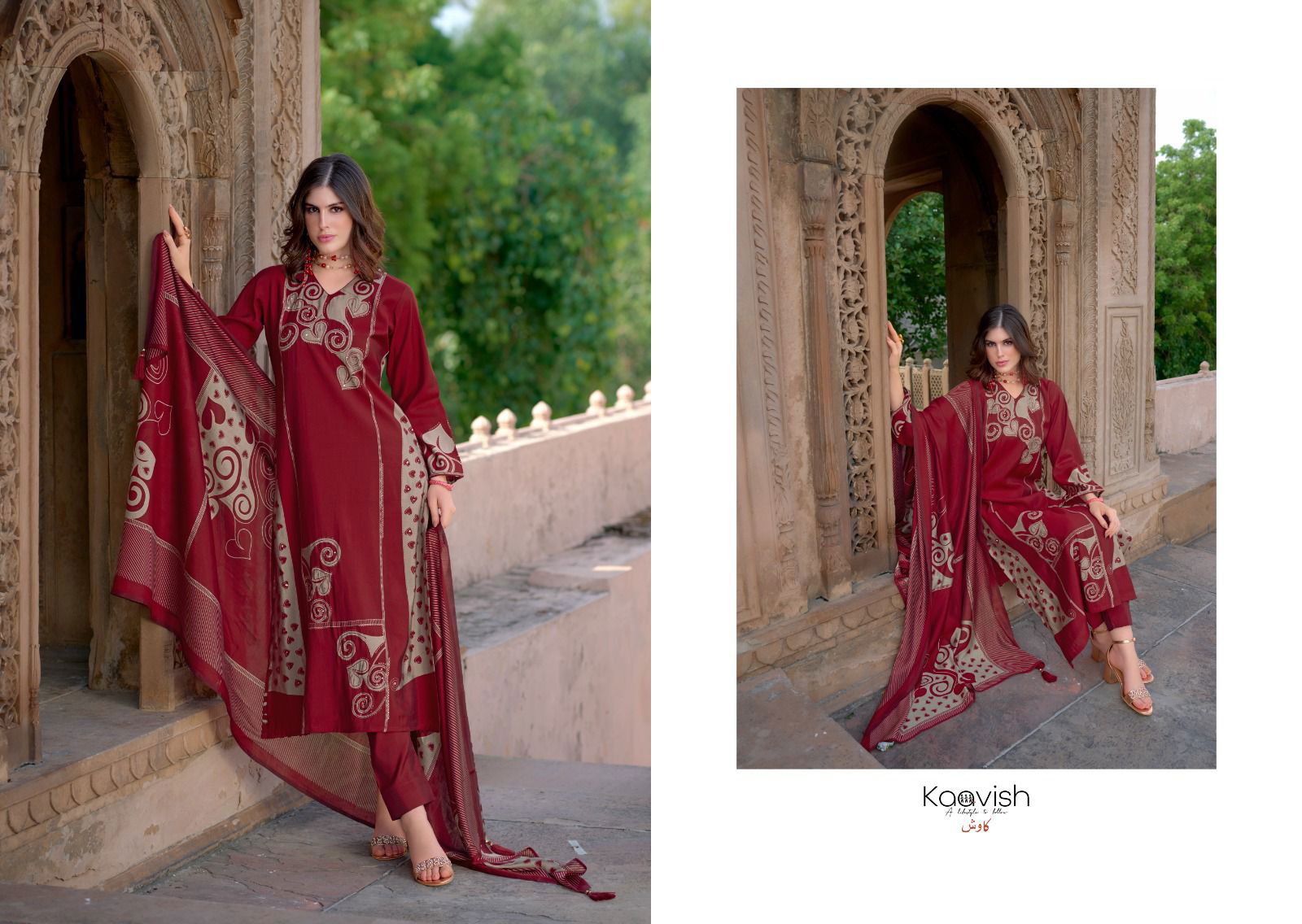 Raag By Kaavish Viscose Muslin Digital Printed Salwar Kameez Wholesalers In Delhi